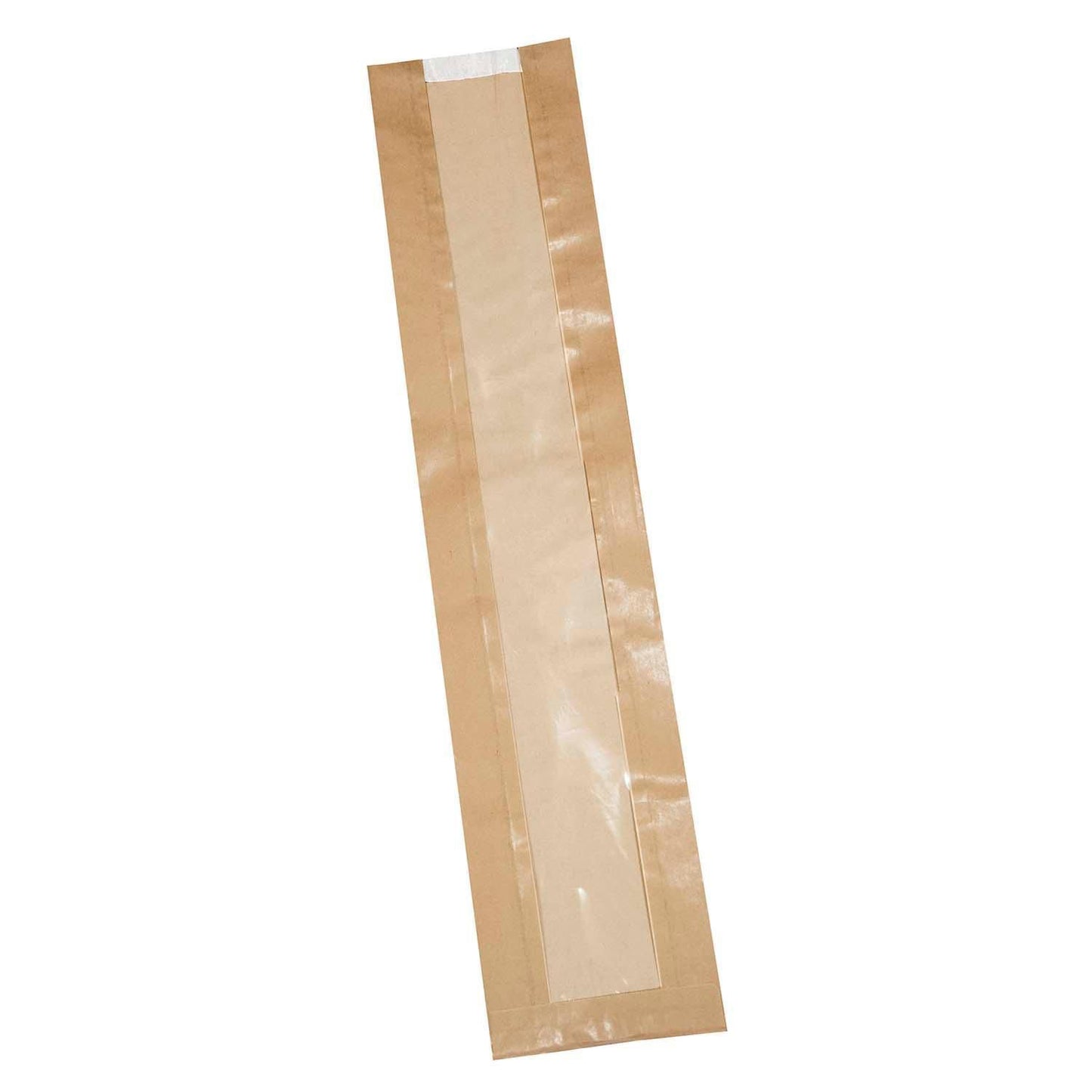 Flutespose 140/40x665mm 40 gr med Rude 100% Papir Brun,500 stk/krt