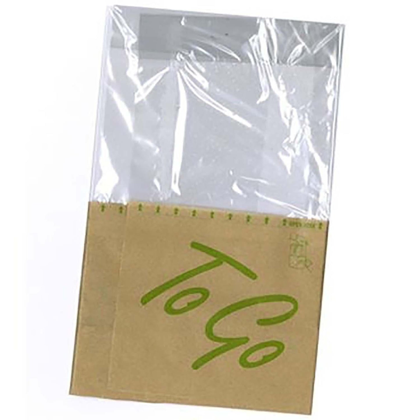 Sandwichpose Catersource 215x130 mm PE To Go Snack Bag Brun,1000 stk/krt