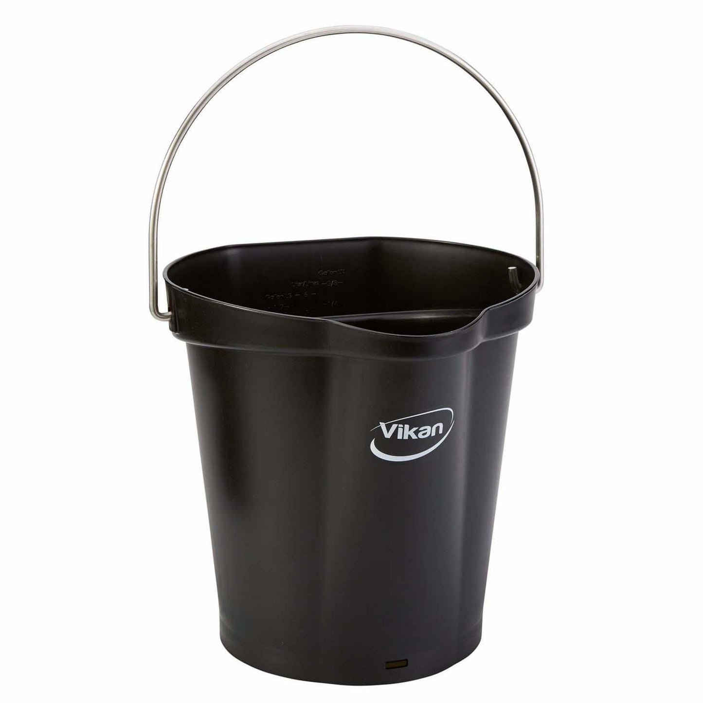 Spand Vikan Hygiejne 6 ltr Sort Rengøring/fødevarekontakt,stk