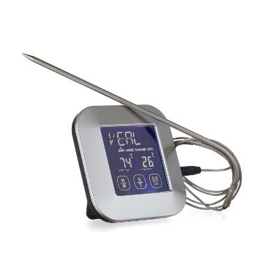 Stegetermometer elektronisk med timer og minutur 0-250C,stk