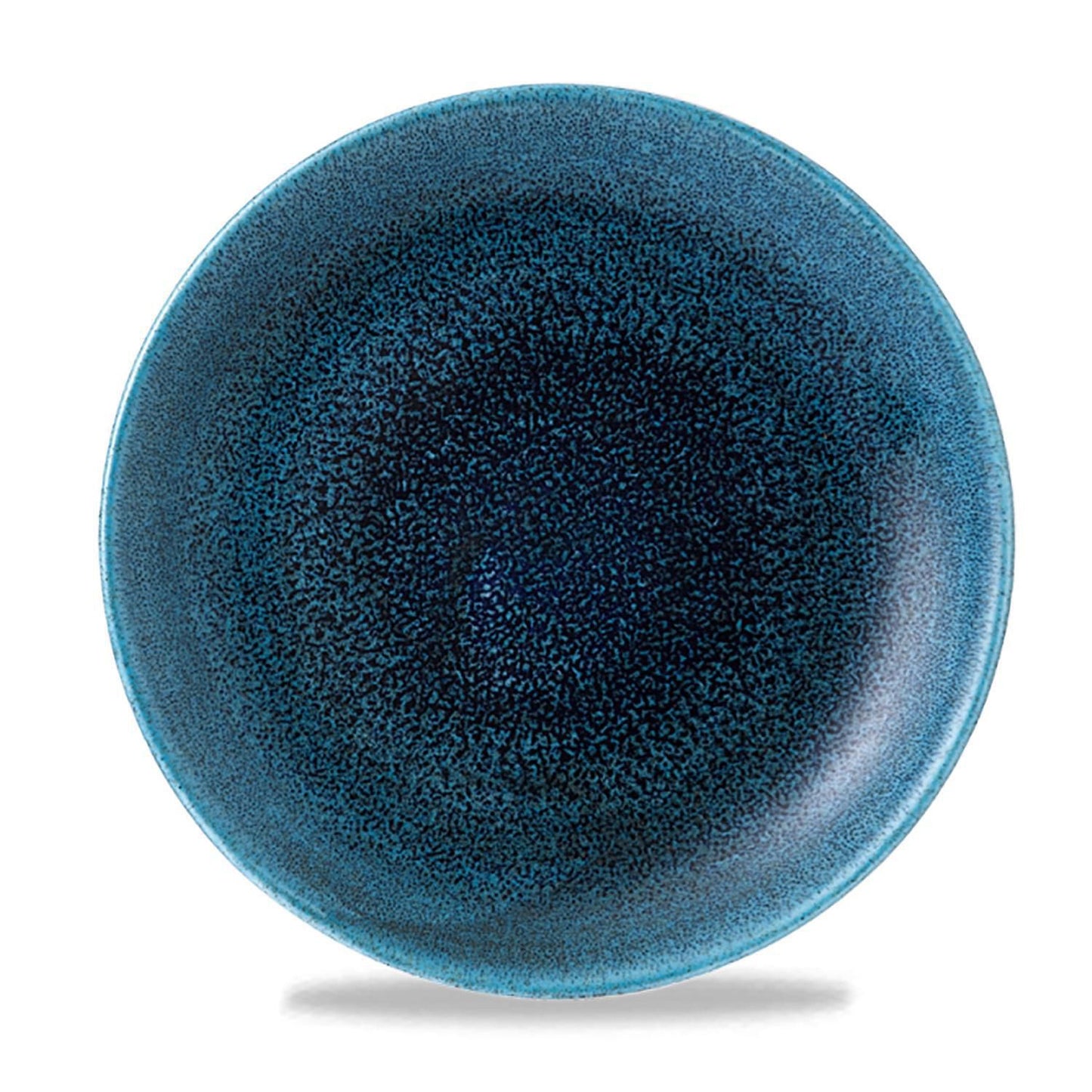 Tallerken Coupe Stonecast Aqueous Ø16.5 cm Porcelæn Lagoon,12 stk/krt