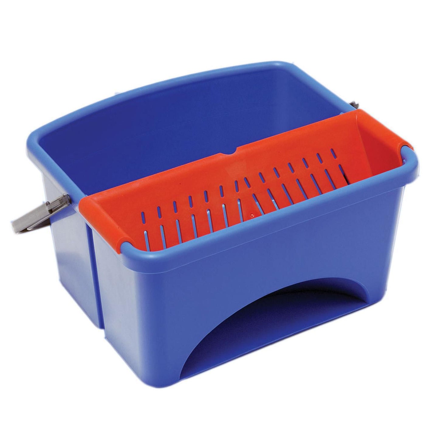 Spand Express Mini 10ltr med Presse Blå/Rød til fladmopper,stk