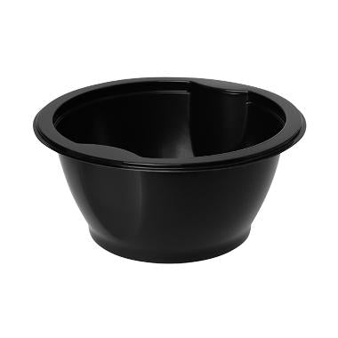Bæger rund 650ml Ø153x70mm suppe PP Sort,480 stk/krt