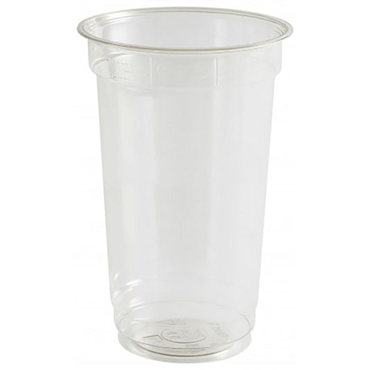 Plastglas 25 cl Ø78 mm EU320 RPET Klar,50 stk/ps