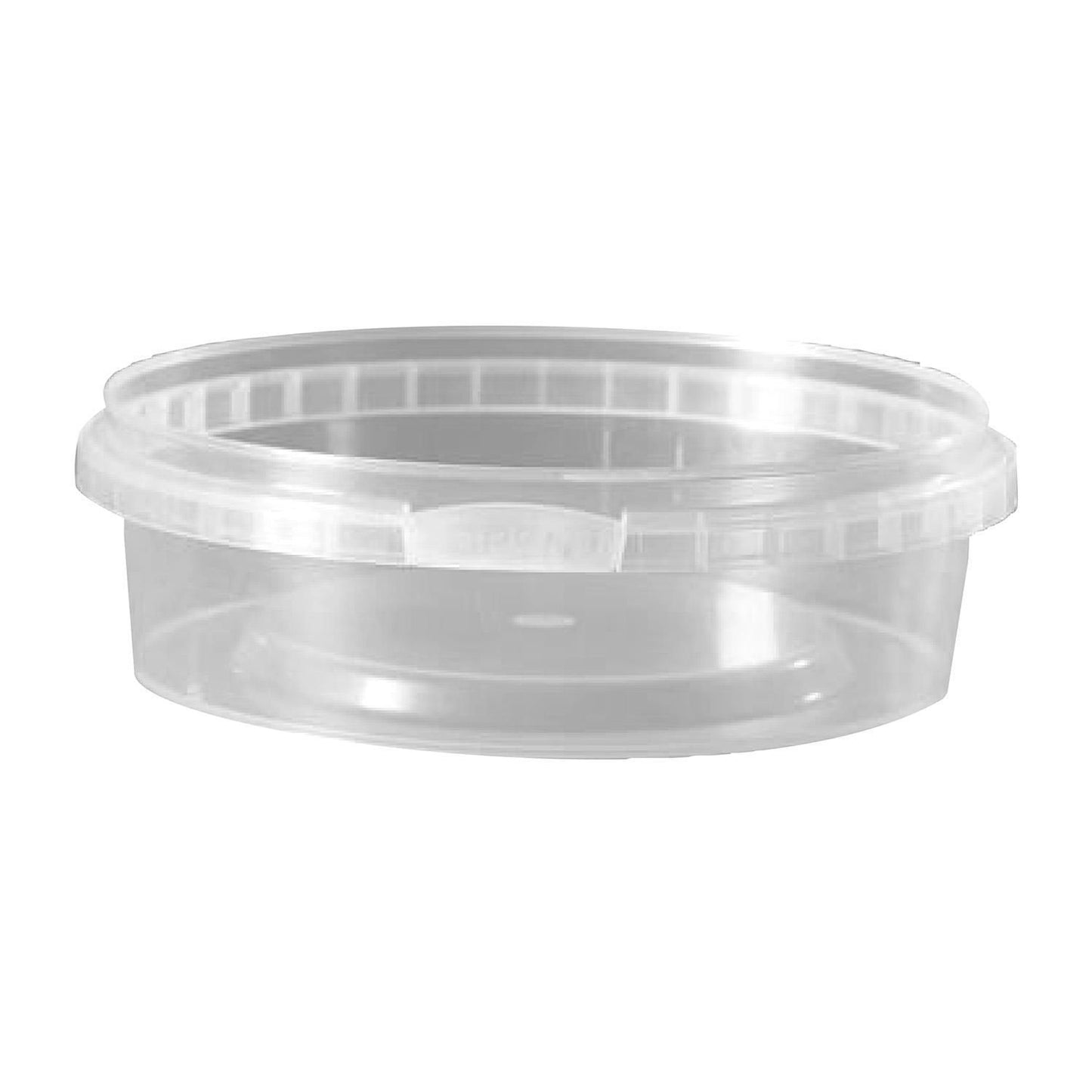 Plastbæger 250 ml Ø122 mm Rund PP Klar,594 stk/krt