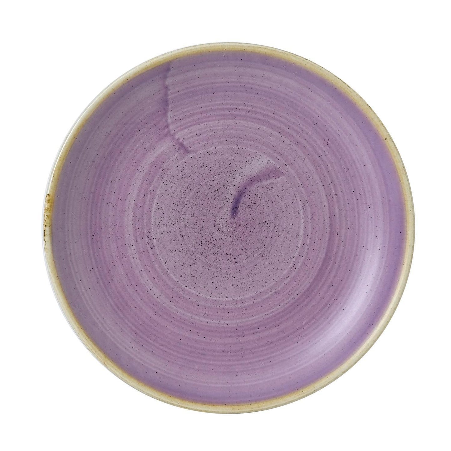 Tallerken Coupe Stonecast Ø16,5cm Porcelæn Lavendel,12 stk/krt