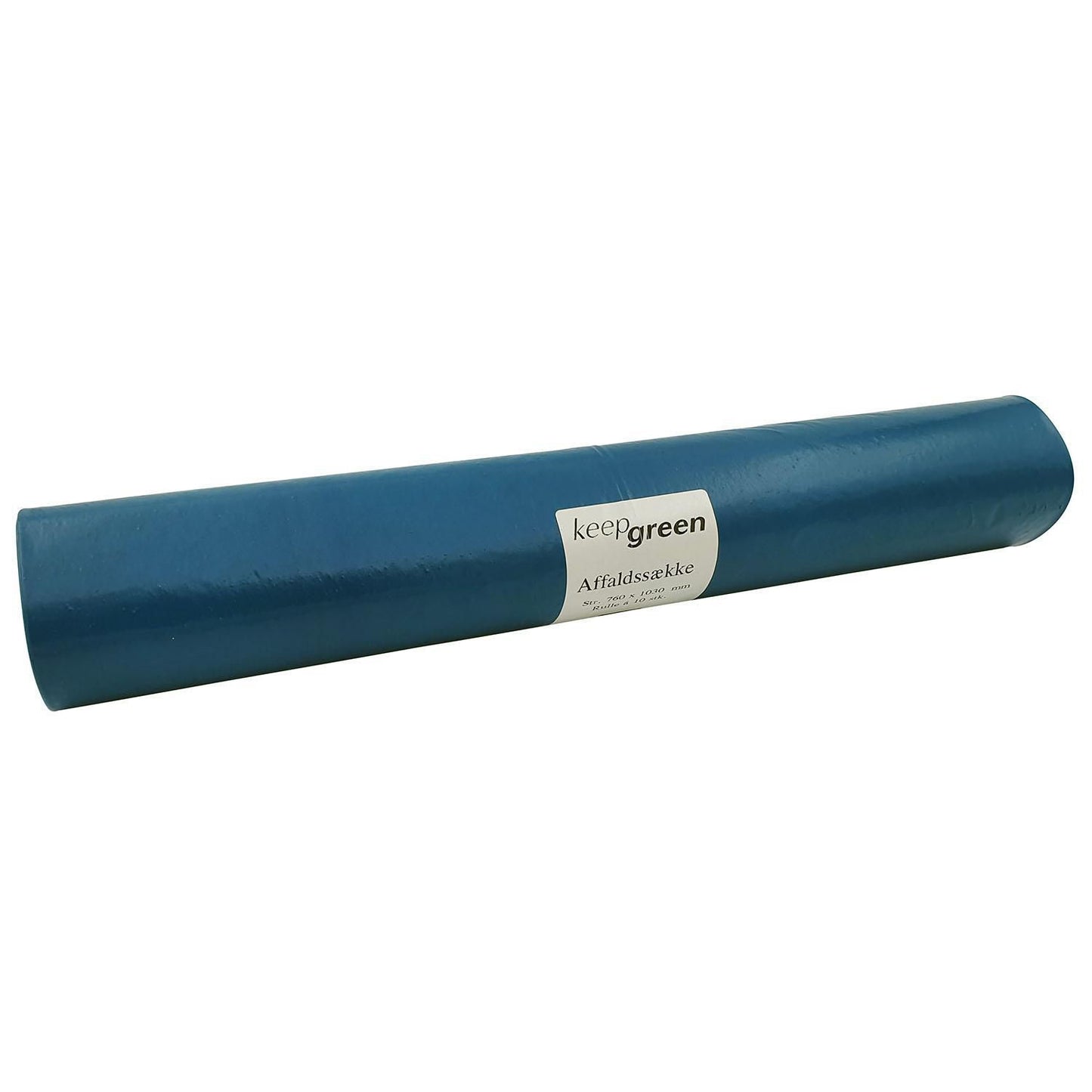 Sæk KeepGreen 120ltr B760xL1030mm 55my Strong Blå,16 rl x 10 stk/krt