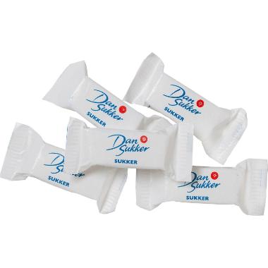 Sukker Hugget 2stk/pk ca 1000 pr/krt 4,4 kg,1000 pk x 2 stk/krt