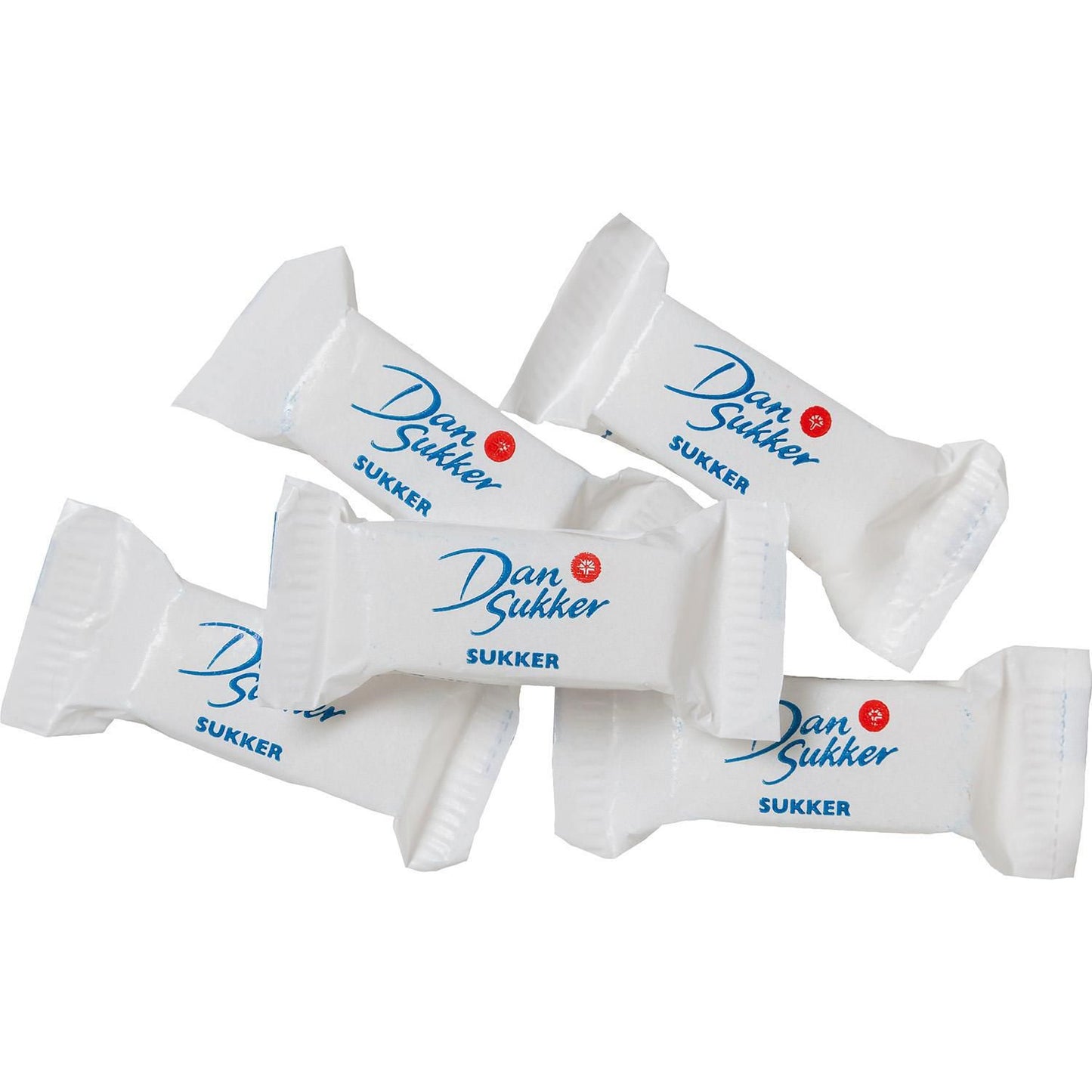 Sukker Hugget 2stk/pk ca 1000 pr/krt 4,4 kg,1000 pk x 2 stk/krt