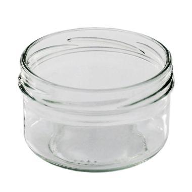 Sylteglas Rund 186 ml Ø77x53 mm - åbning 82 mm Klar,60 stk/krt