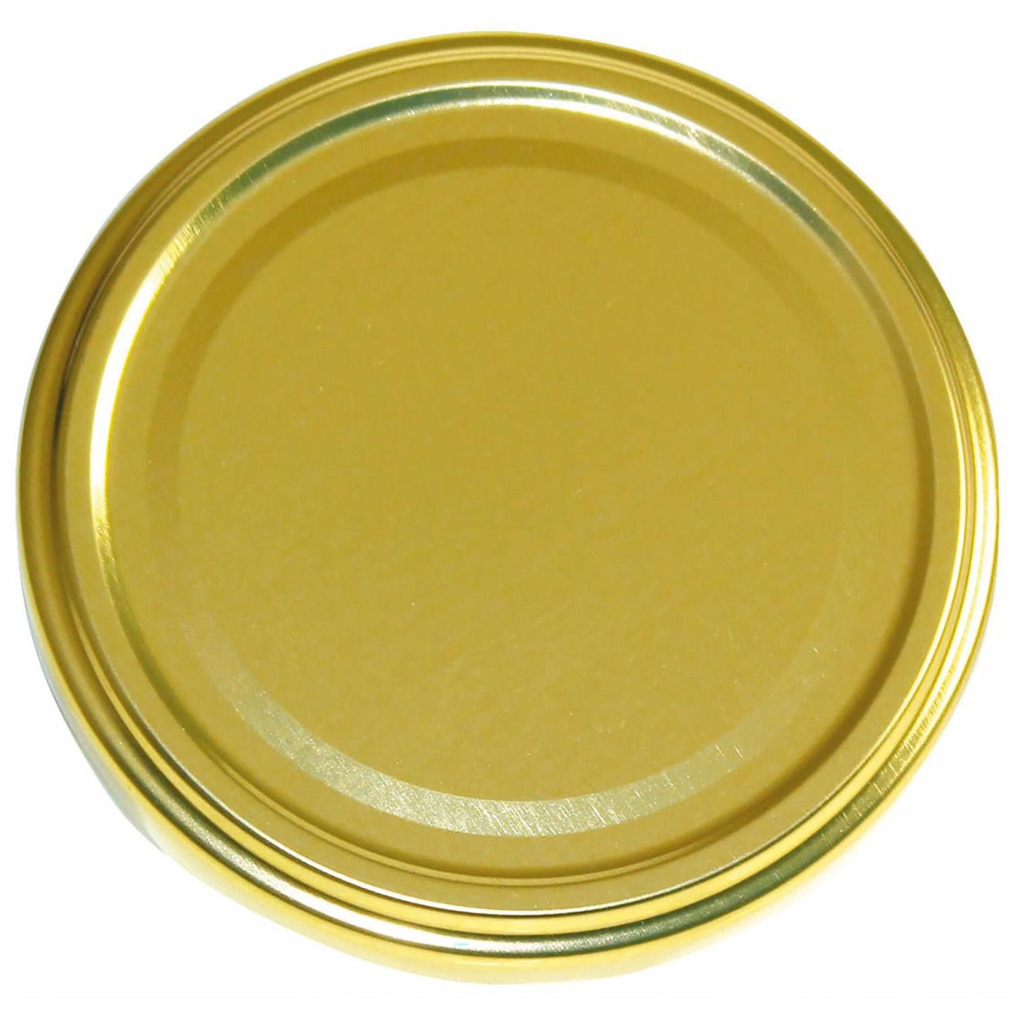 Låg til Sylteglas Ø82 mm Guld,stk