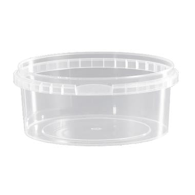 Plastbæger 400 ml Ø122 mm Rund PP Klar,558 stk/krt