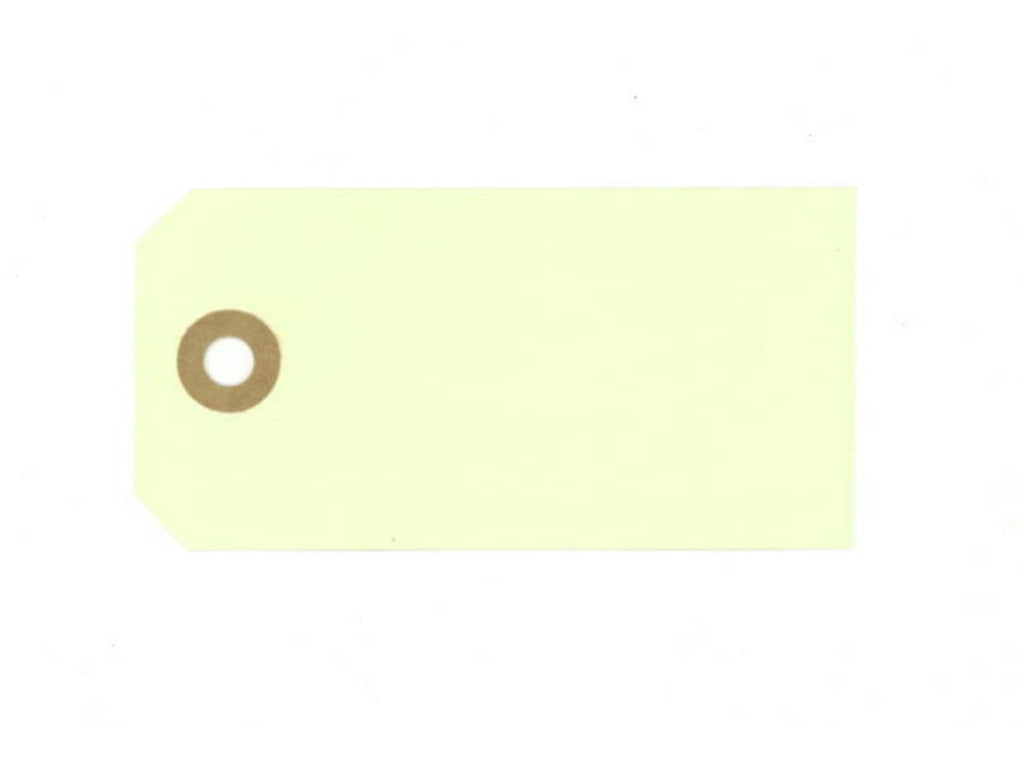 Manillamærke 4x8 cm med Patentring Neutral,1000 stk/krt
