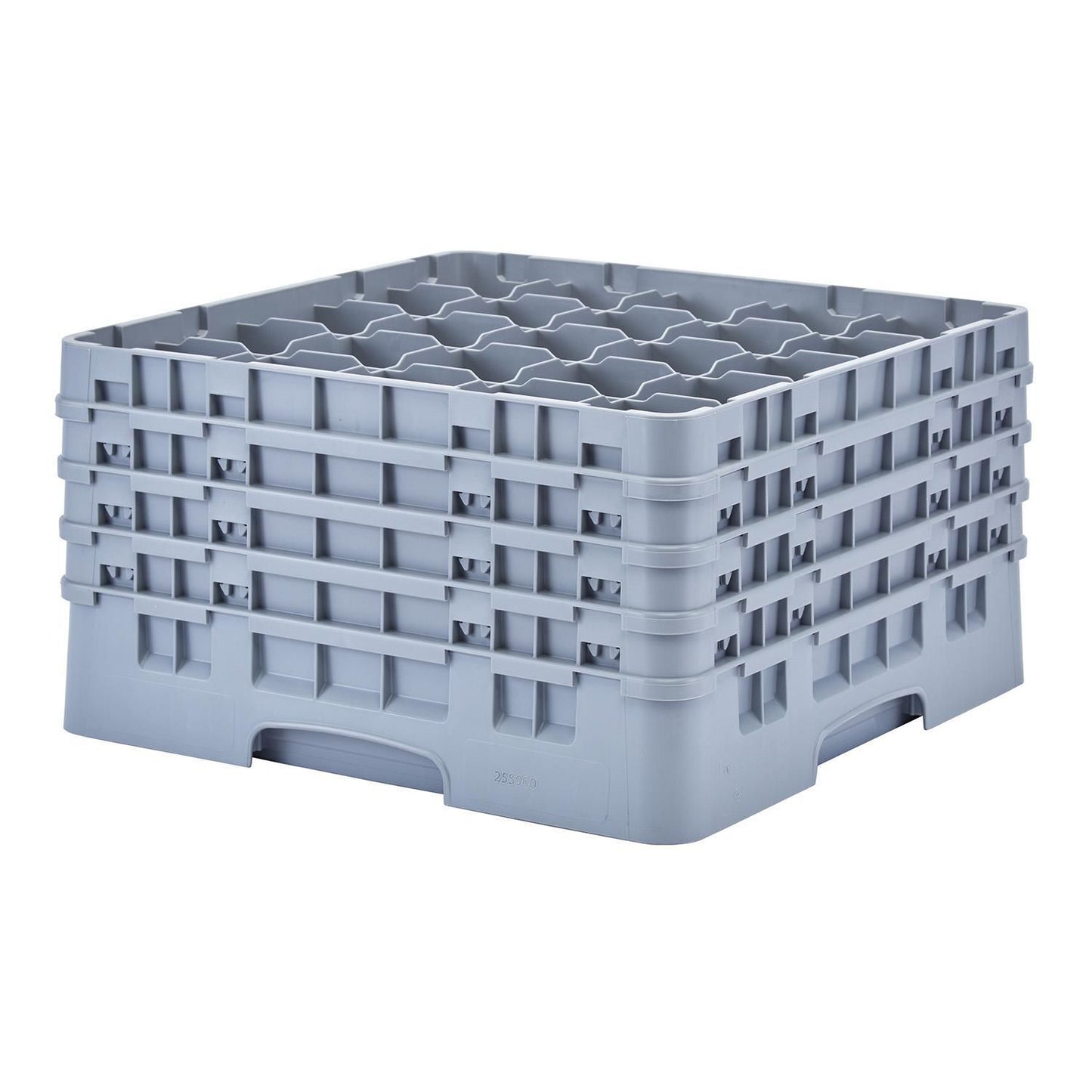 Opvaskekurv Cambro 50x50 cm til glas 25-rum Plast Grå,stk