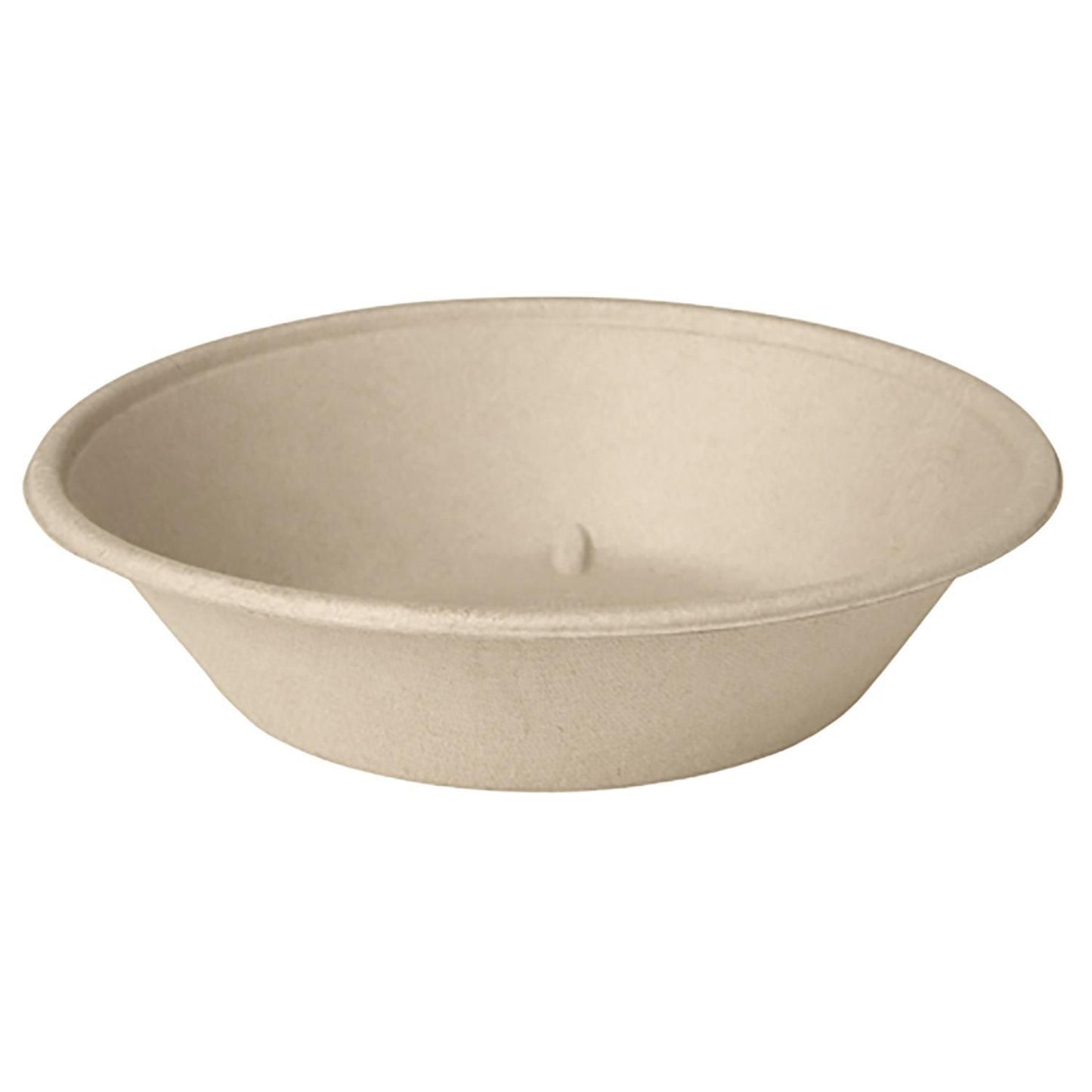 Skål rund 800 ml Ø194x48 mm Brun Bagasse FF natur,8 pk x 40 stk/krt