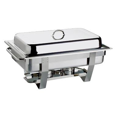 Chafing Dish 1/1GN 35.5x60x30 cm til brændpasta Rustfri Stål,stk