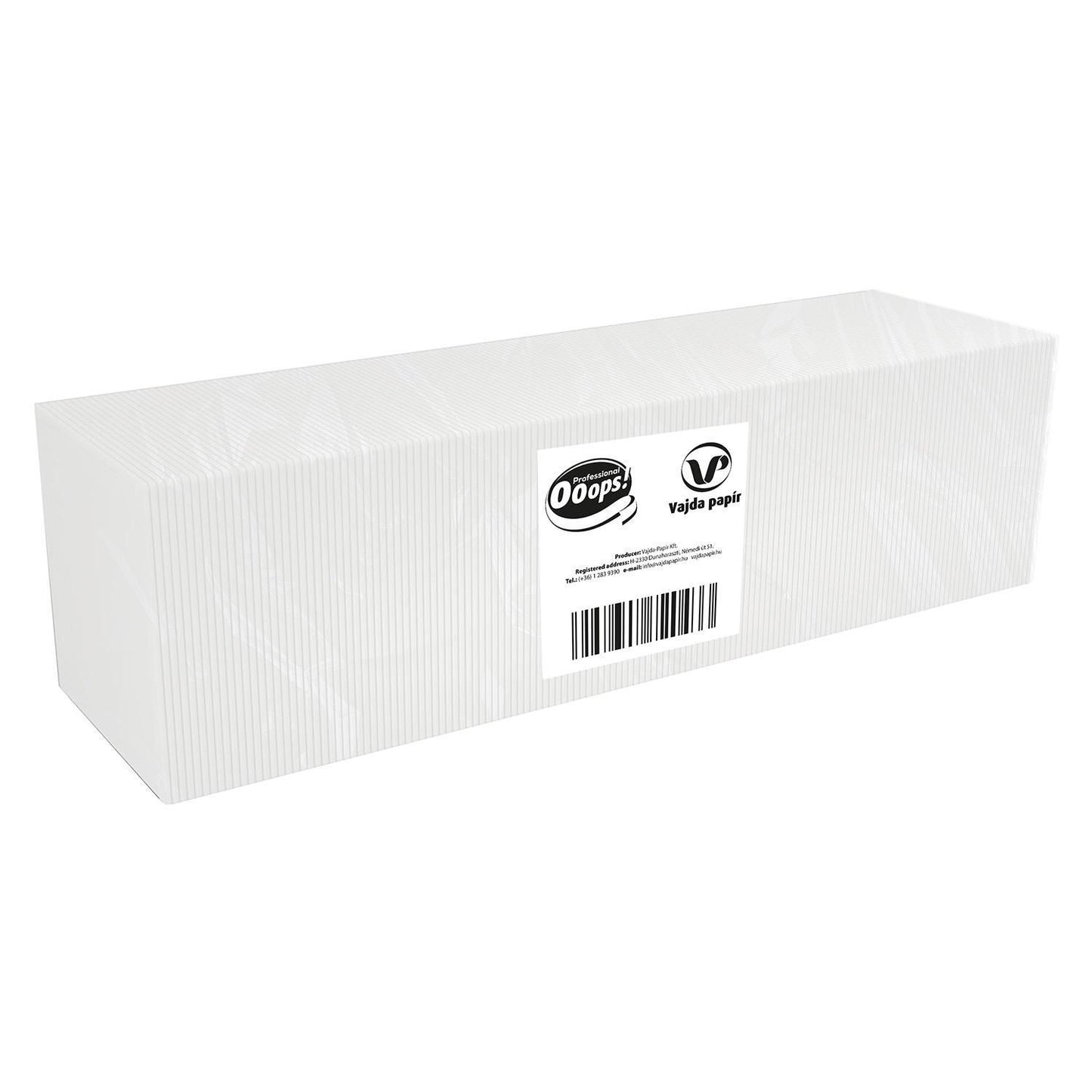 Serviet Ooops! 32x32 cm 1-lag Hvid,5 pk x 500 stk/krt