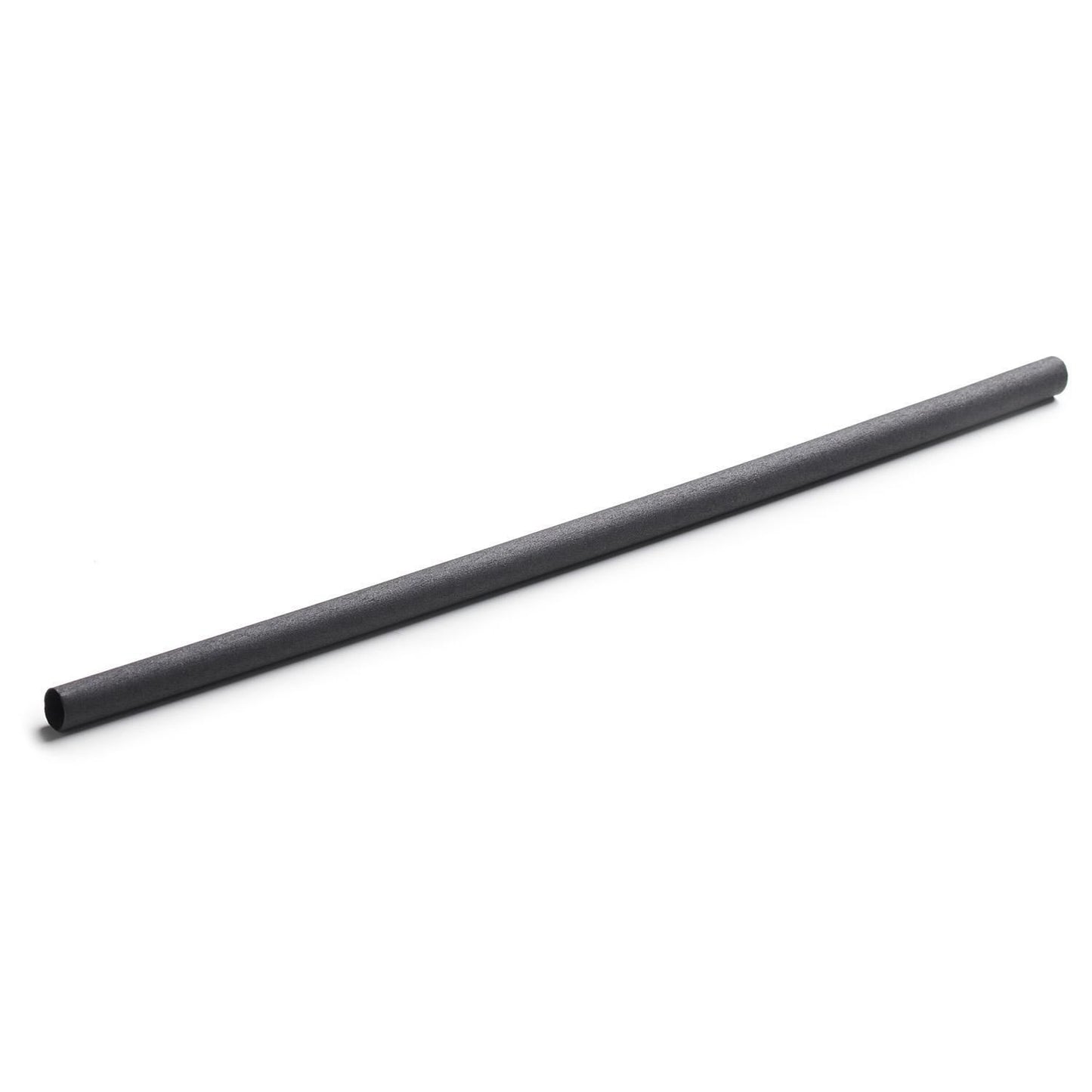 Sugerør Ø8x230mm uden knæk plantebaseret plast Charcoal til Flergangsbrug,200 stk/ps