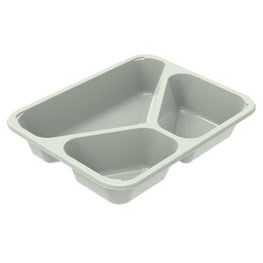 Bakke 3-rum C 2227-3F 227x178x43 mm 545/280/200 ml Evolve CPET,420 stk/krt