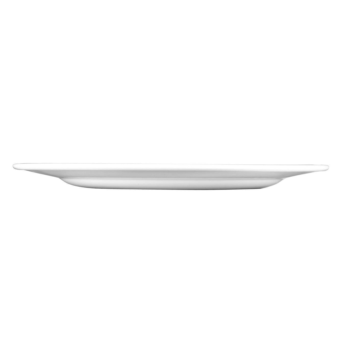 Tallerken Profile Ø26.1cm. Porcelæn Hvid,12 stk/krt