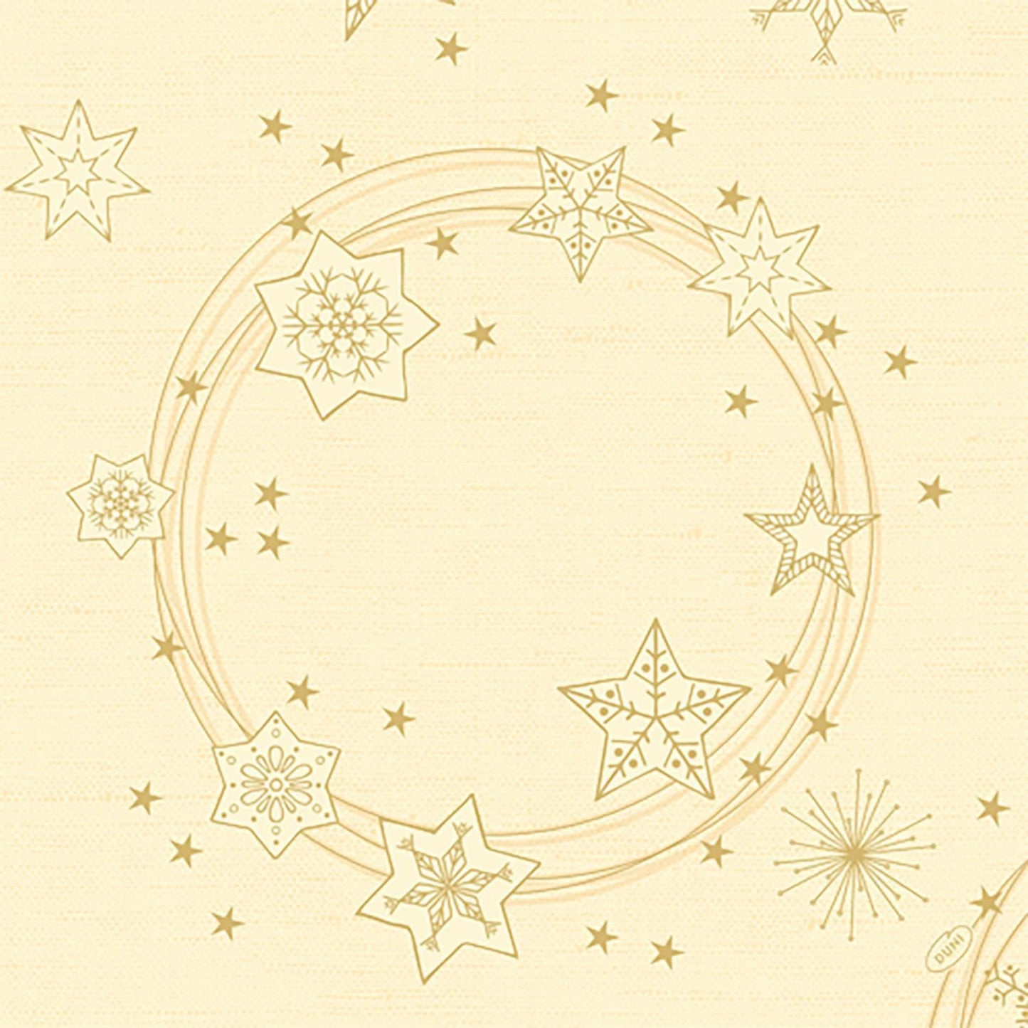 Serviet Dunilin 40x40cm Star Shine Cream,45 stk/pk