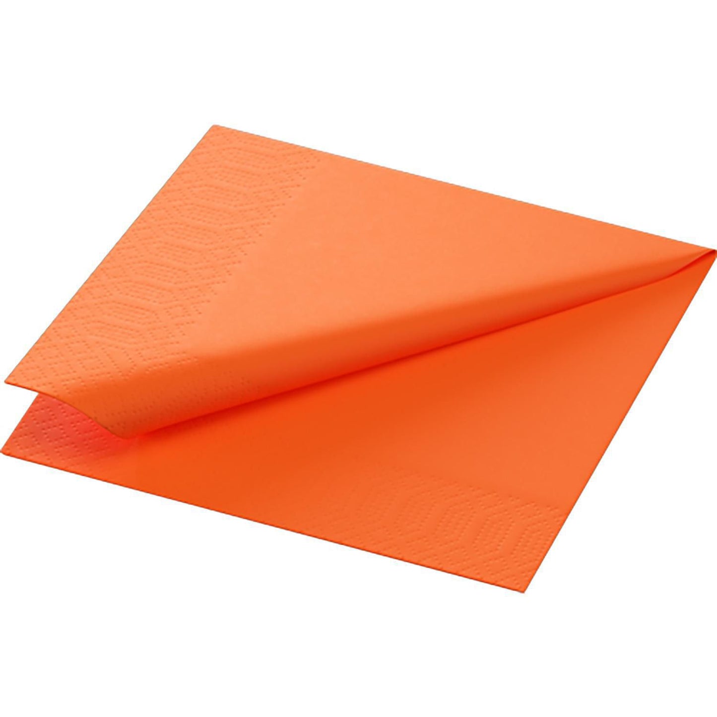 Serviet Duni 24x24cm 3-lag Sun Orange,8 pk x 250 stk/krt