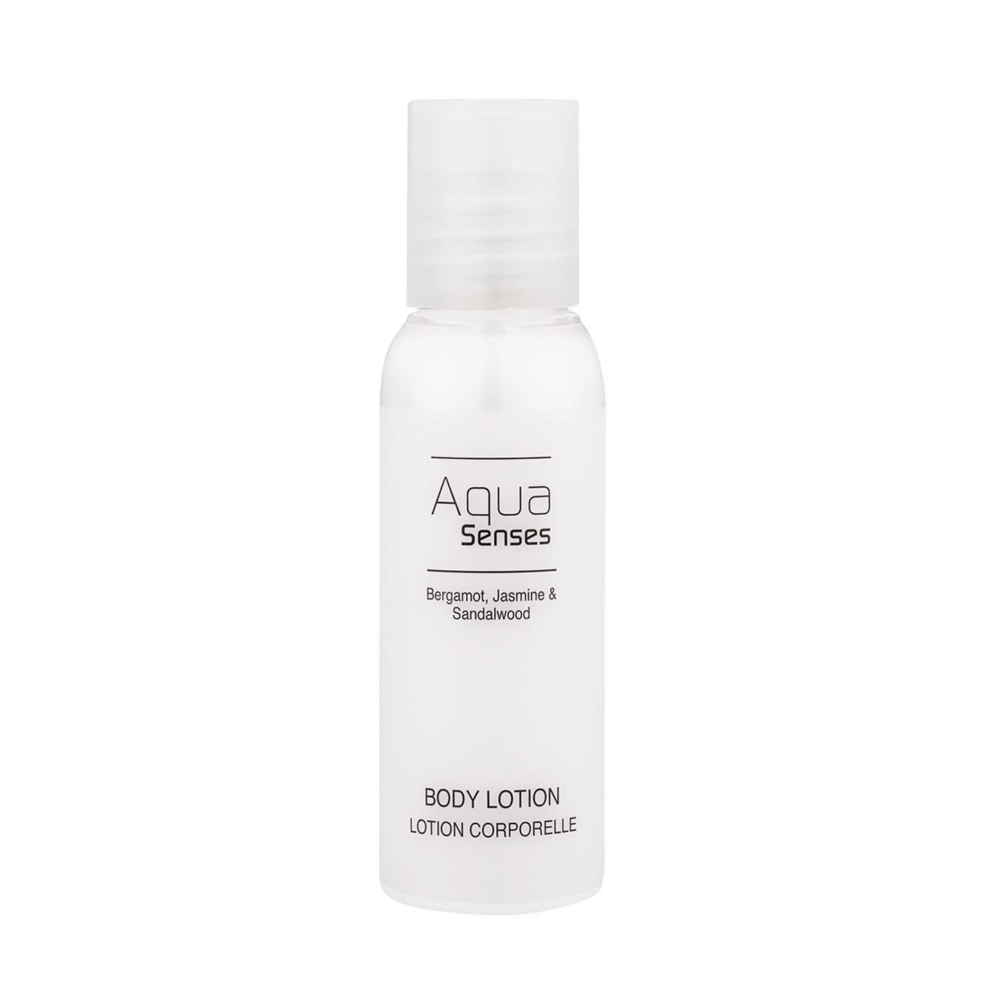 Hudcreme Aqua Senses Body Lotion 35ml med Parfume Hvid Skruelåg,300 stk/krt