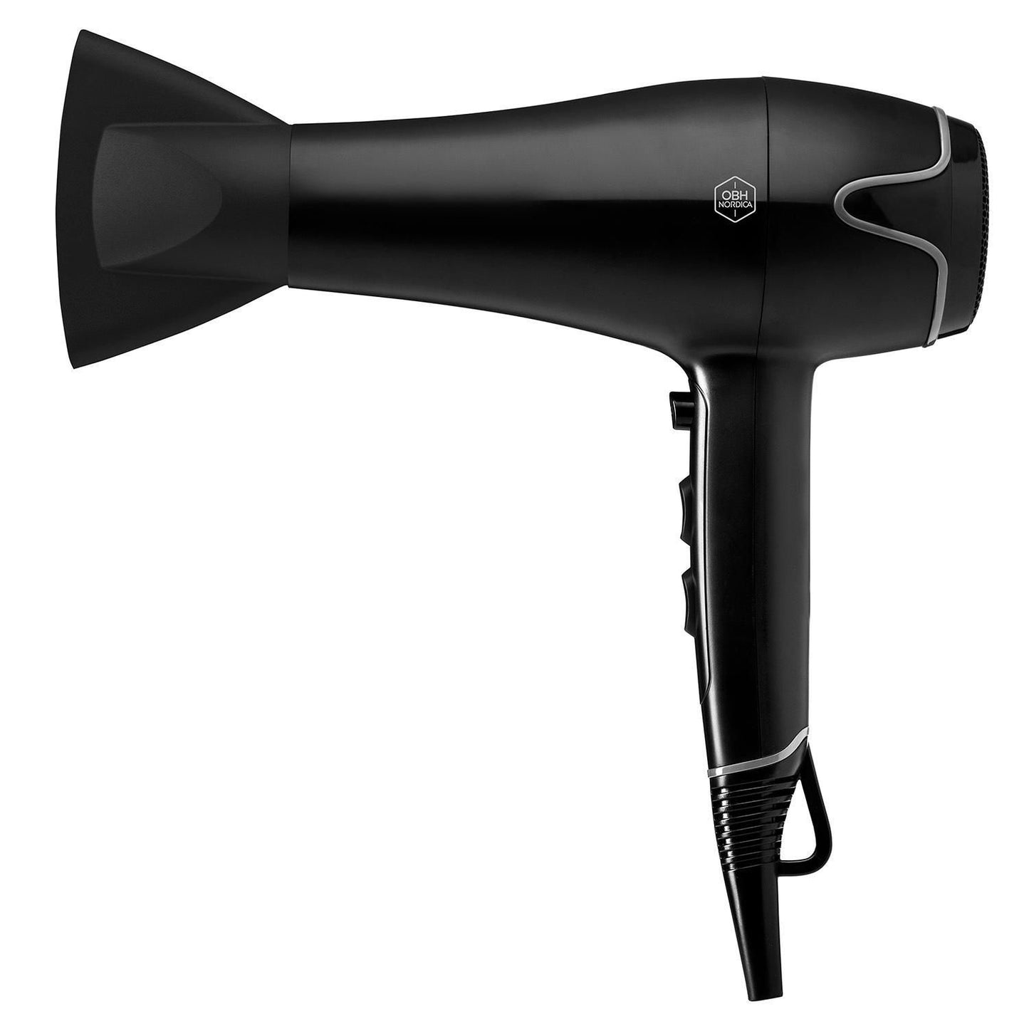 Hårtørrer OBH Nordica Easywave 2200W. Sort,6 stk/krt