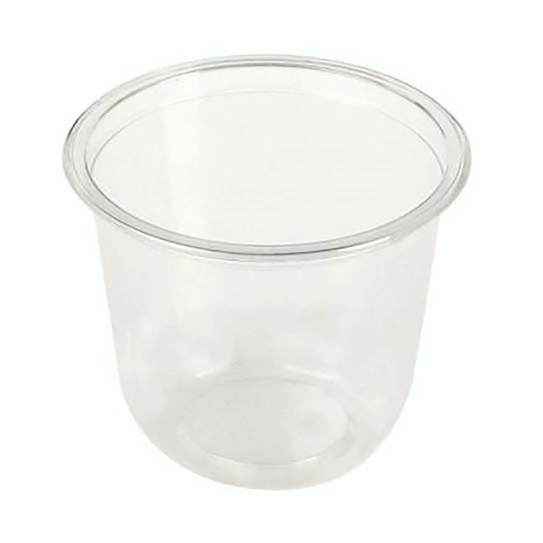 Dessertbæger 145ml rund Ø76x61mm klar PLA,20 pk x 50 stk/krt