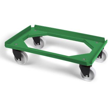 Tralle Mini Moove Standard L60xB40 cm 4 hjul ABS PP grøn,7 stk/krt