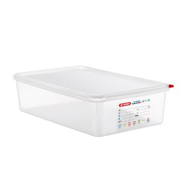 Beholder Araven lufttæt L53xB32.5xH10cm 1/1GN 13.7ltr polypropylen låg klar,stk