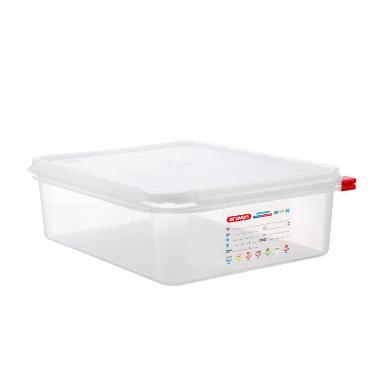 Beholder Araven lufttæt L32.5xB26.5xH10cm 1/2GN 6.5ltr polypropylen låg klar,stk