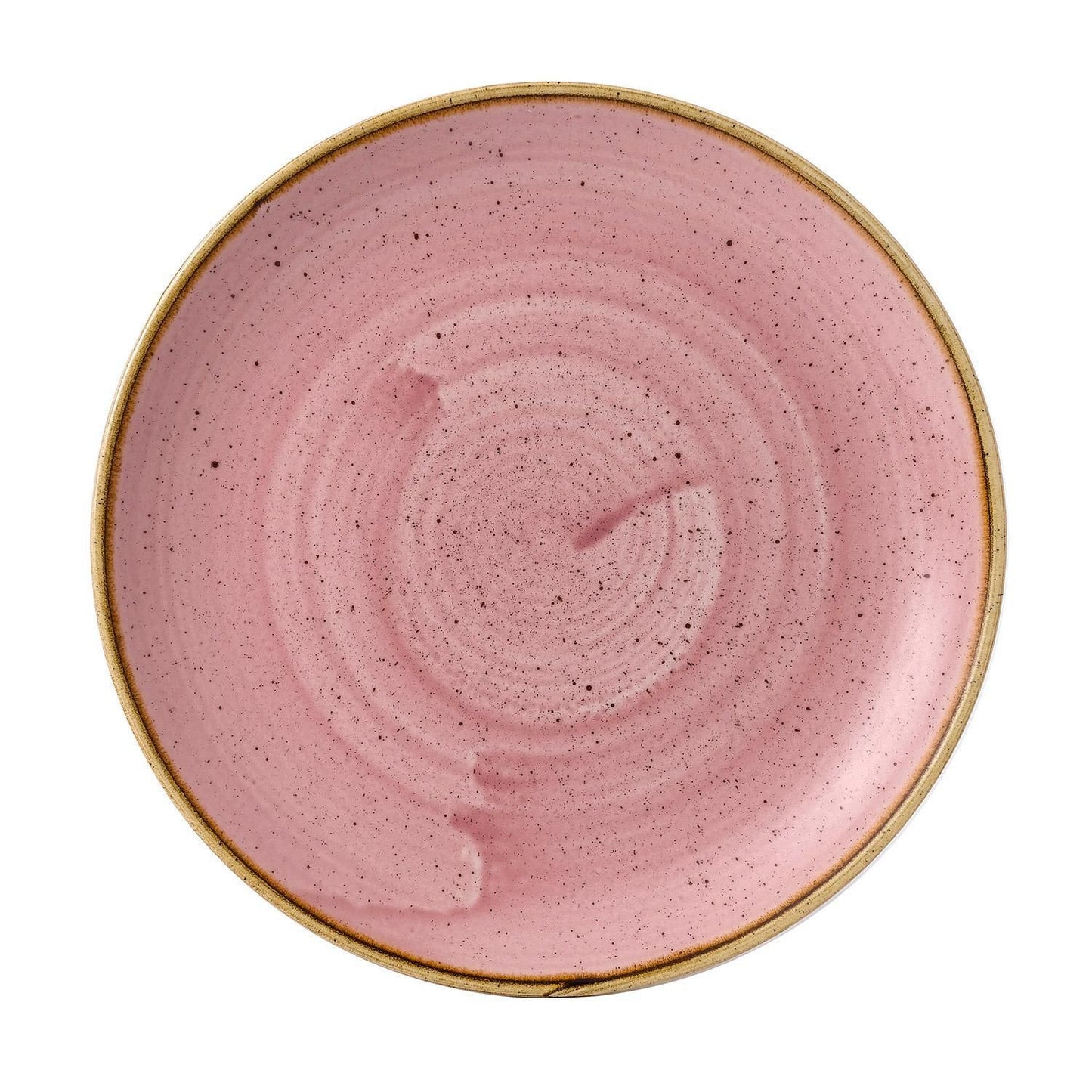 Tallerken Churchill Stonecast Couple Ø21.7cm porcelæn pink,12 stk/krt
