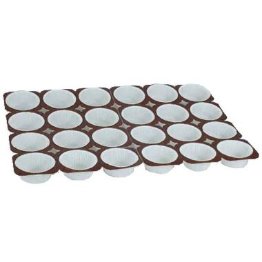 Muffinsform i Bakker Ø58x38 mm til 24 stk,125 bk/krt
