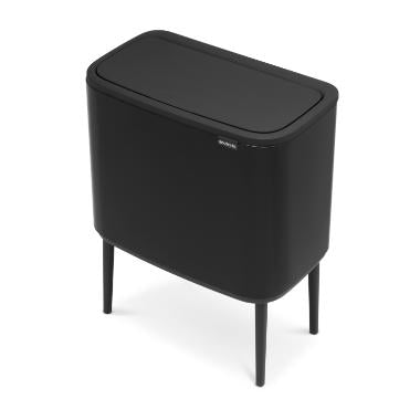 Affaldsspand BrabantiaAffaldsspand Brabantia Bo Touch Hi 3x11ltr Mat sort,stk