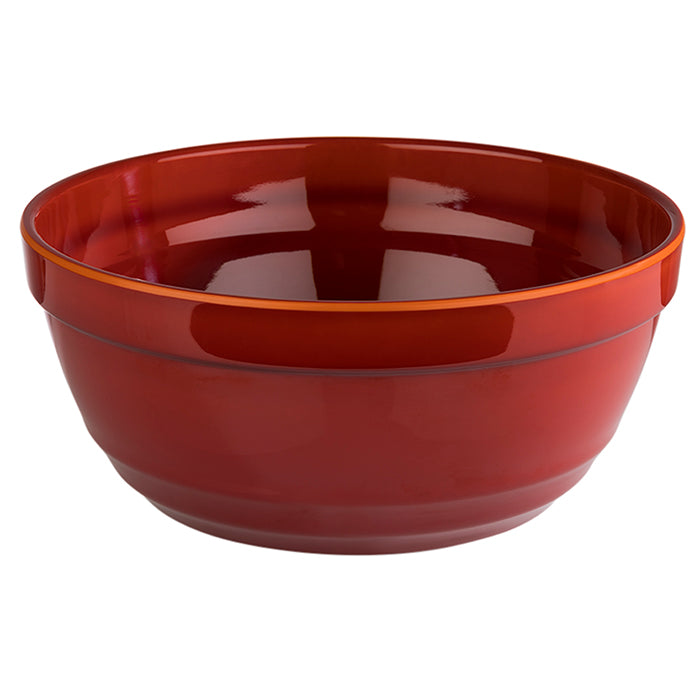 Skål Emma 2.3ltr Ø23x10.5cm melamin rød,stk