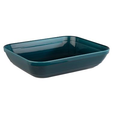 Serveringsskål Emma 1/2GN 3.5ltr L32.5Bx26.5xH7.5cm melamin blå,stk