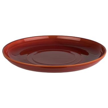 Serveringsfad Emma Ø32x3.5cm melamin rød,stk