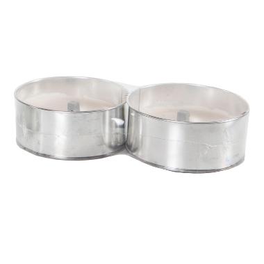 Haveblus Dåse Brændetid 5 timer Blank,2 stk/pk