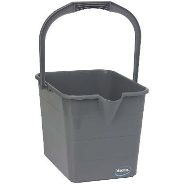 Spand Minimop 15 ltr Firkantet Grå,stk