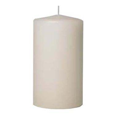 Bloklys Ø70x120 mm Brændetid 53 timer Elfenben,12 stk/krt