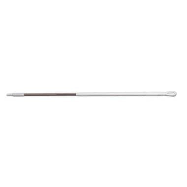 Skaft Ø31x1300 mm Ergonomisk Aluminium Hvid,1 stk