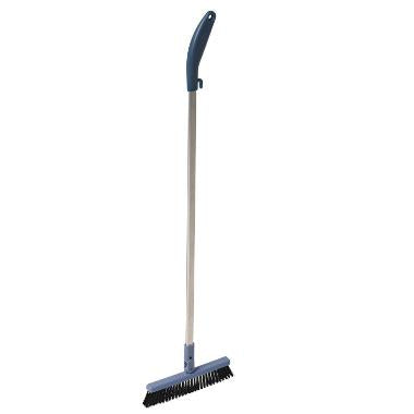 Børste gulv komplet med skaft grå,stk
