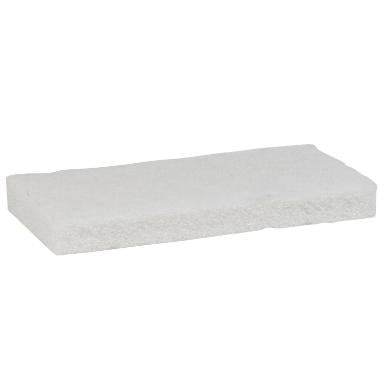 Skurenylon 125x245 cm Blød Hvid,1 stk