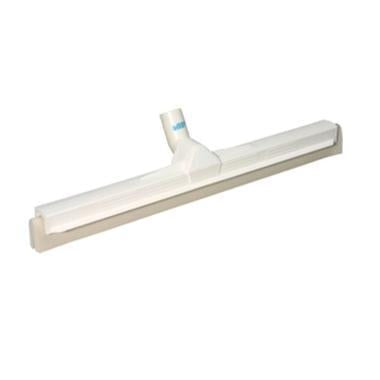 Gulvskraber 50 cm med drejeled hvid,stk