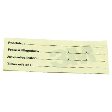 Mærkater Post-It 100x40 mm til Sporbarhed,6 stk/pk