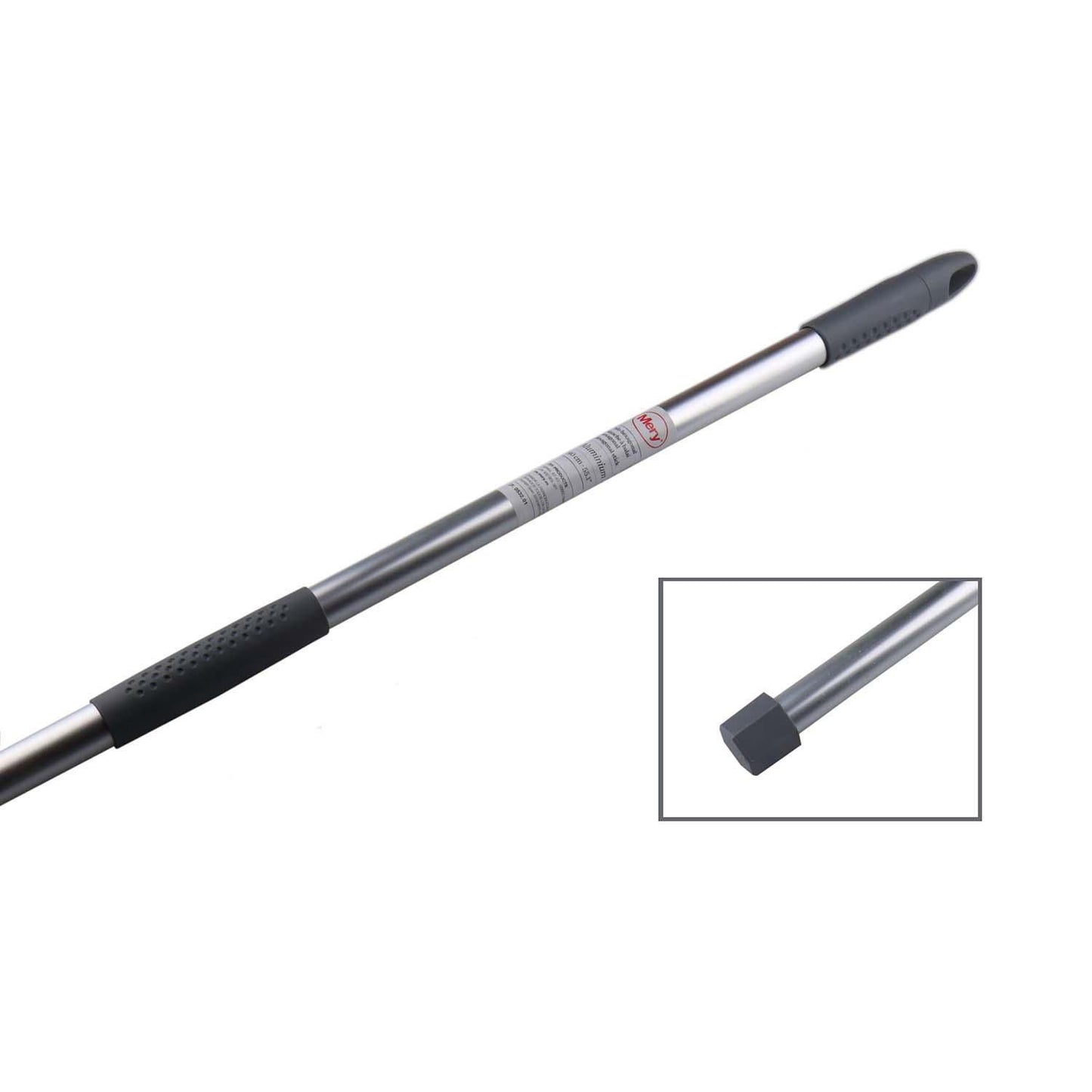 Skaft 140 cm Sekskantet gevind Aluminium til Minimop,stk