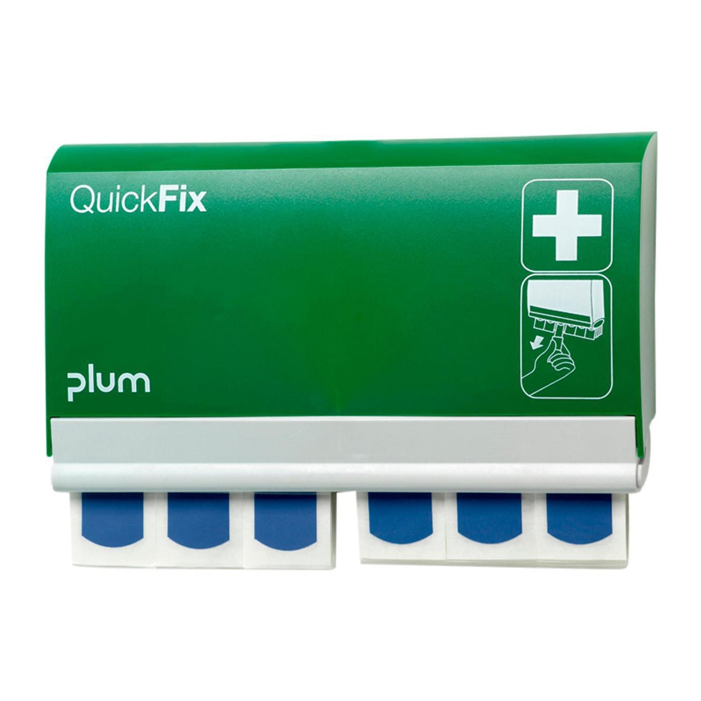 Dispenser Plaster QuickFix Detectable 90 stk Plast med Hylde/Sporbare plastre,1 stk