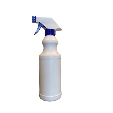 Sprayflaske 500ml med blå sprayer hvid,stk