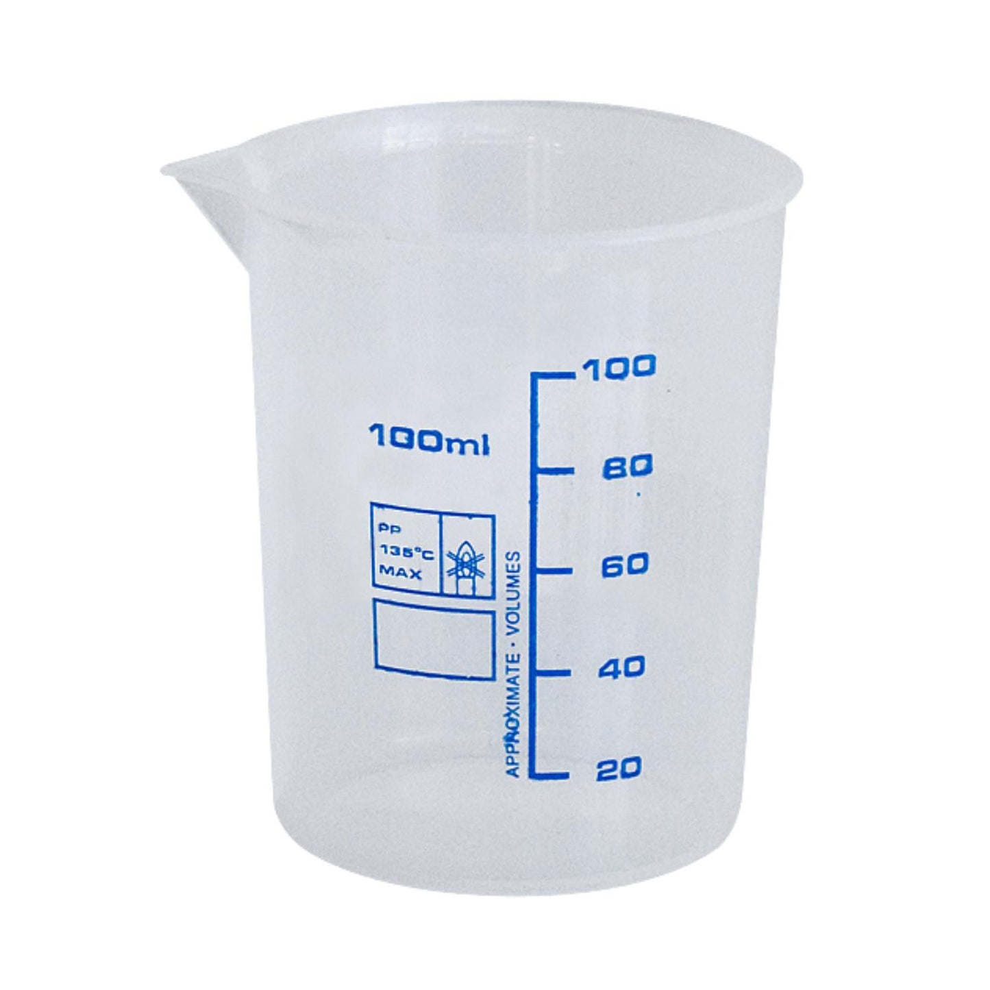 Målebæger Kabi 0,1Ltr klar,1 stk